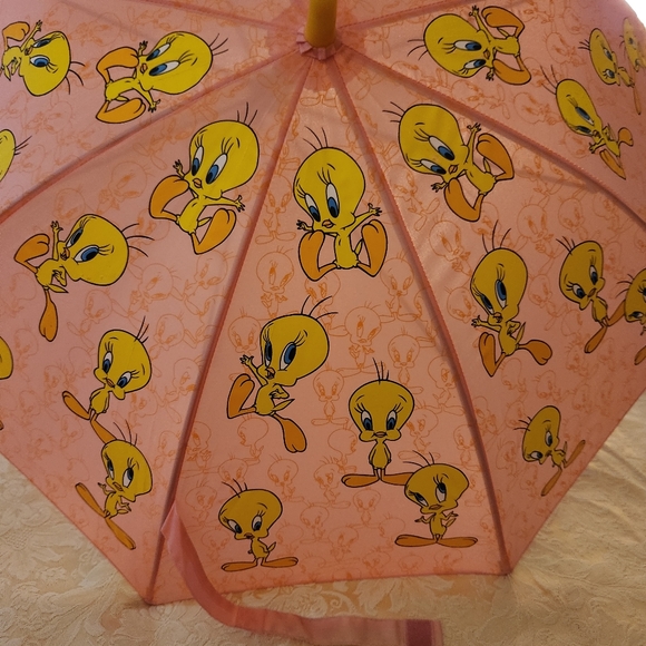 Vintage! Looney Tunes - Tweedy Pink umbrella - Picture 9 of 16